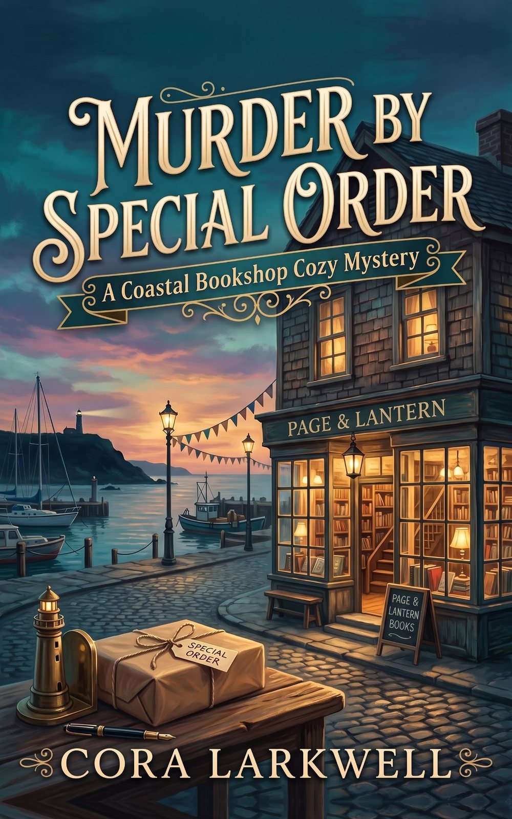 Murder by Special Order — book cover by Cora Larkwell